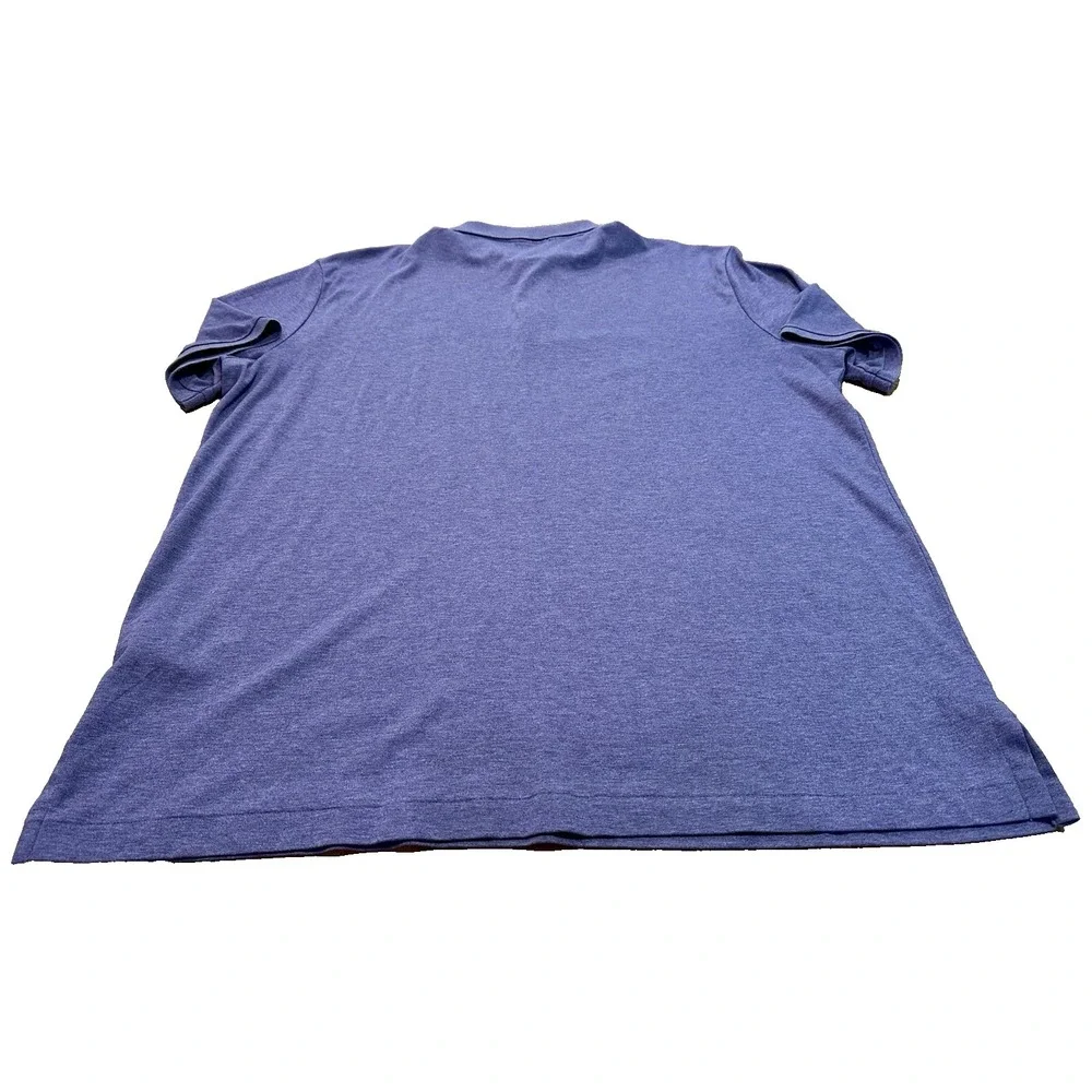 Polo Ralph Lauren Blue Label Polo Shirt Classic Fit Heathered Purple Size Large